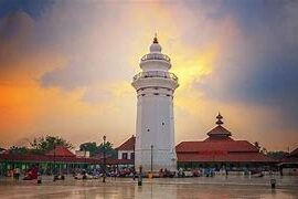 Image result for masjid agung banten